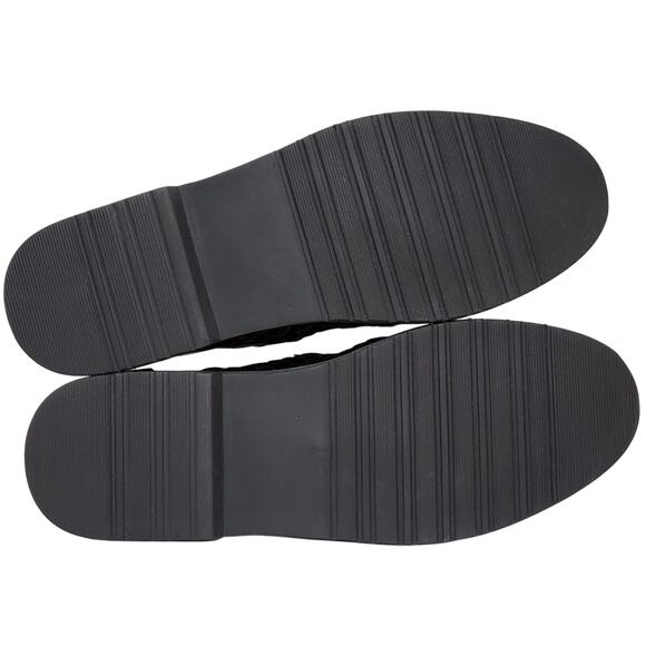 Deer Stags Men Woven Huarache Fisherman Sandals Bamboo 2 Size US 9M Dark Brown - Picture 3 of 4